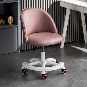 家用舒适久坐儿童椅小空间学习脚踏可升降转椅舒适久坐靠背椅凳子