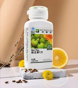 国产新款中国大陆地区24个月安利纽崔莱200片抗氧化维生素c片