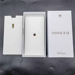 适用华为nova8se鸿蒙版包装盒 nova8se封口标 简配版 新款手机盒