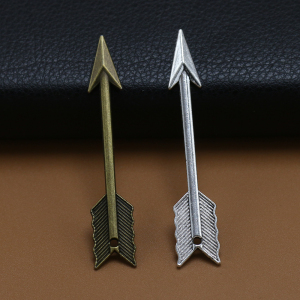 diy饰品配件 合金弓箭箭头吊坠挂件挂饰 手工材料配饰 zakka风