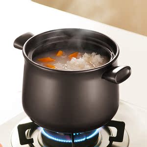 苏泊尔陶瓷煲炖锅明火深汤6升大容量石锅陶瓷家用砂锅煲汤锅