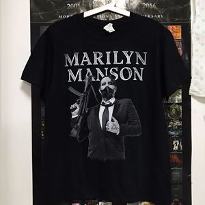 玛丽莲曼森marilynmanson男女短袖t恤摇滚复古欧美高街两件包邮