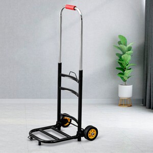 新拉水车家用轻便手拉车爬楼车煤气拖车折叠水桶搬运车拉杆车购