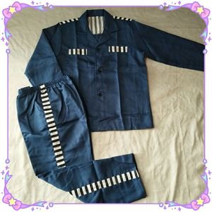 002人付款淘宝监狱看守所衣男装秋装秋冬加绒加厚无金属衣服劳改犯