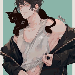 画集|1o8k 动漫帅气美男子画集cg绘画参考男生头像图片临摹素材