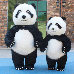 定制 充气大熊猫卡通人偶服装网红抖音同款北极熊活动宣传演出玩