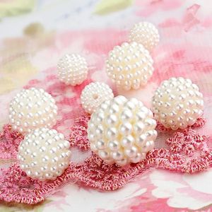 10mm 12mm 15mm Round Loose Bayberry Beads Imitation pearls D