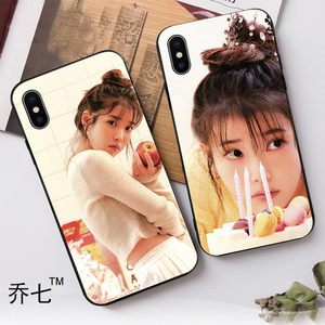 iu李智恩手机壳适用xsmax苹果12pro磨砂11软8plus华为p40小米vivo