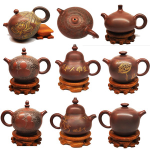 广西钦州坭兴陶纯手工小号泡茶壶茶具中式复古风非紫砂朱泥西施壶