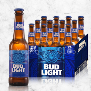 蓝百威啤酒蓝瓶