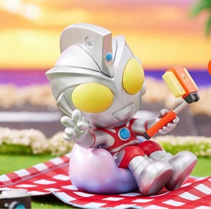 正版经典奥特曼快乐时光系列盲盒头号玩家怪兽潮玩具手办男生礼物