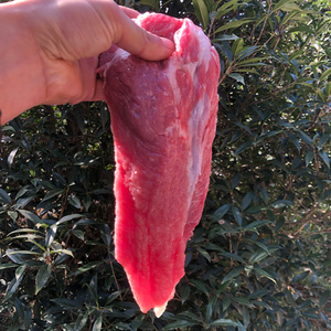 黄山农家喂养黑毛土猪肉新鲜现杀纯精瘦肉3斤