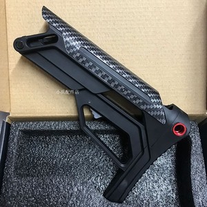 小麦xm t02玩具jm配件j8尼龙后托m4伸缩尾托玩具适用