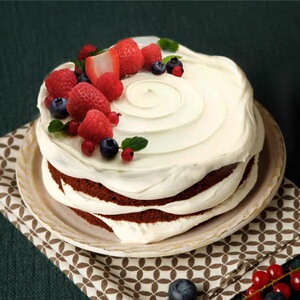 上海市同城下午茶小红书水果裸蛋糕乳脂动物奶油鲜奶甜品生日蛋糕