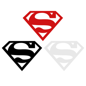 超人标志车贴纸