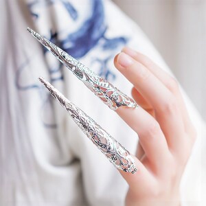 古装古代指甲套假长护甲套宫廷如懿传慈禧贵妃古风皇后清朝宫儿童