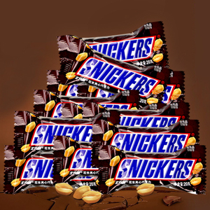 士力架花生夹心巧克力1000g散装婚庆喜糖两斤装大礼包