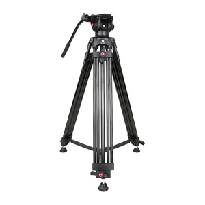 沣标FB-VSA18摄像机三脚架专业相机液压云台阻尼角架套装承重8KG