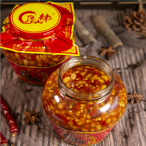 贵州水豆豉610g遵义特产辣椒调味料香辣豆食农家自制老坛发酵豆鼓