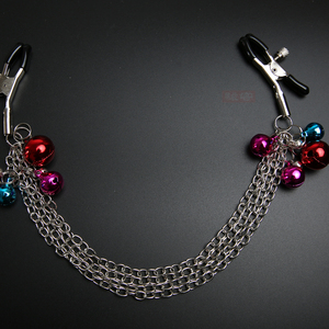 骇客diy乳夹套装l105乳头刺激铃铛sm虐乳性调教乳房饰品情趣用品