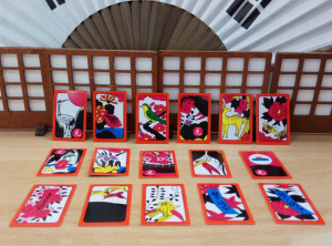 包邮韩国花牌画图花札韩式扑克卡牌朝鲜族民俗聚会游戏牌娱乐民俗