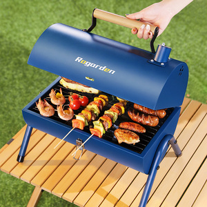 烧烤炉小型家用木炭炉子室内便携式手提加厚烧烤架户外野外烤肉串