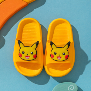 皮卡丘拖鞋男童夏神奇宝贝卡通女宝宝居家防滑中大童小儿童凉拖鞋