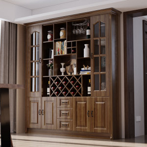 餐厅酒柜家用靠墙落地式