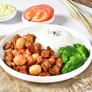 505人付款淘宝焗部落10袋*红烧肉方便快餐盖浇饭料理包速食半成品菜肴