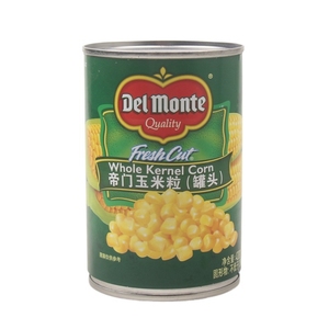 泰国进口 帝门甜玉米羹罐头425g地扪甜玉米 地扪DelMonte