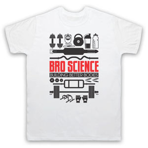 BRO SCIENCE健身器材哑铃胸肌扩胸器铁饼健康训练男女大码短袖T恤