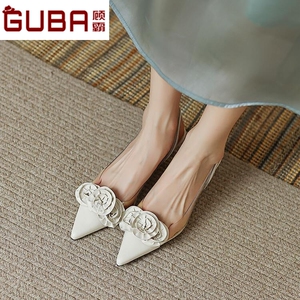 的凉鞋夏季女款高帮拉链交叉带黑色夹趾绑带罗q马凉鞋冰型百货348