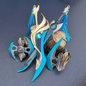 铠凯皇青龙志猪年皮肤刀剑武器玩具兵器合金属王者周边变身22厘米