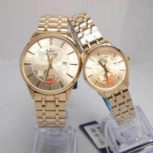 mingling皇冠石英手表女士2021新款名牌正品情侣腕表蓝宝石镜面