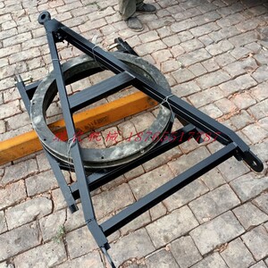 农用拖拉机拖斗转盘牵引总成 4轮斗转盘总成 拖车刹车轴总成