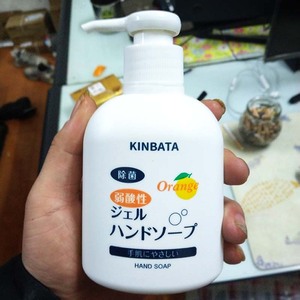 日本KINBATA杀菌消毒洗手液家用除味孕妇儿童用弱酸性水果香250ml