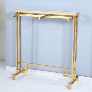 落地衣架服装店钛金