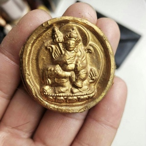 觉囊云登桑布法体灰笃布巴擦擦法王灵体擦擦布擦财宝天王 多闻