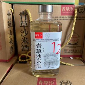 青草沙崇明糯米酒12度 500ml*6瓶整箱 低度甜酒 崇明特产上海直发