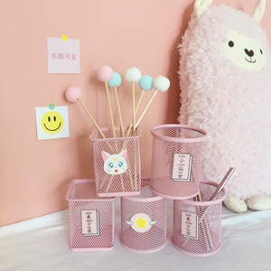 少女心装饰摆件桌面粉色ins
