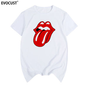 滚石大舌头短袖