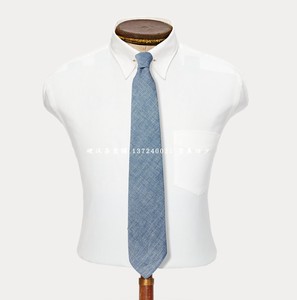 现货 RRL Handmade Indigo Chambray Tie 意大利产 蓝染 手工领带