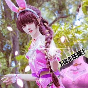 小舞的兔耳朵发卡斗罗大陆同款发箍可爱头饰发夹发饰cos儿童衣服