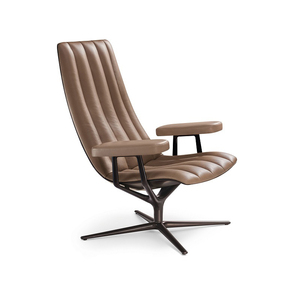 北欧设计师创意高背休闲椅轻奢简约网红办公室客厅扶手靠背单人椅