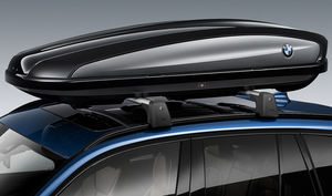 BMW宝马原厂 通用流线型车顶行李箱 车顶箱 灰黑色 长途旅行适用