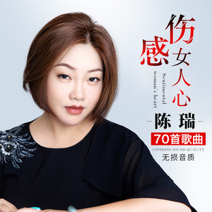 陈瑞专辑 伤感女人心经典音乐歌曲大容量车用mp3光盘汽车载cd碟片