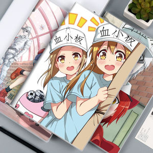 工作细胞笔记本子血小板动漫周边记事本红白细胞同款本子学生文具
