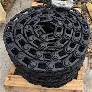 铁履带久保田u15 小松15嘉和18 20 22威克诺森17挖掘机链条钢履带