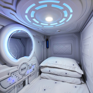 太空舱床单人