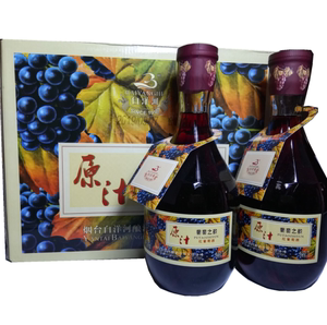 白洋河原汁 葡萄之韵10%整箱价1Lx6瓶红葡萄酒